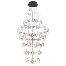 Golden 5028-59 CH - Ziva by Golden Lighting Celestia 59-light Integrated LED Chandelier in Chrome